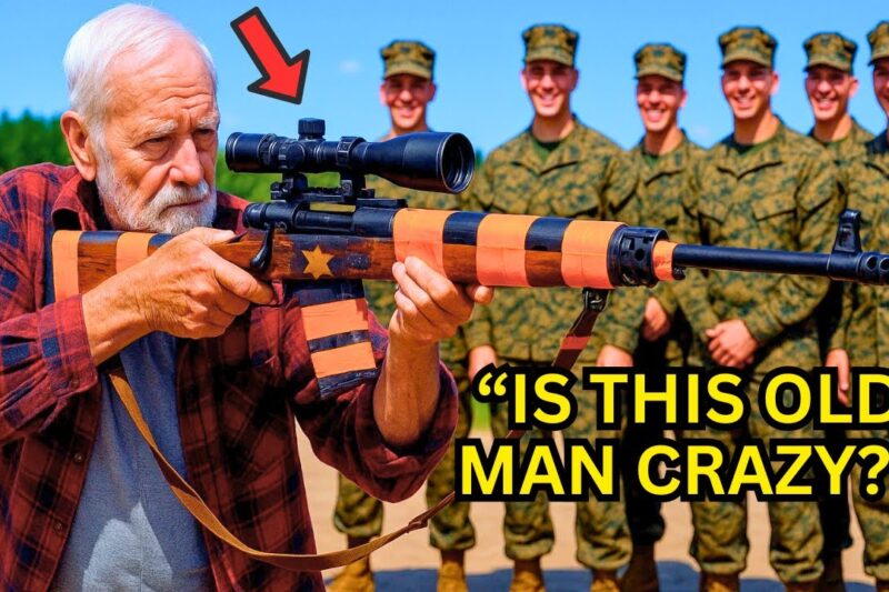 US Marines Mocked the Old Veteran’s Broken Rifle — Until His Shot Silenced Them 