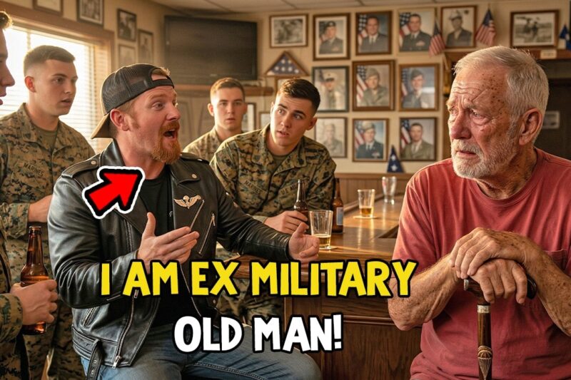Stranger Bragged About Airborne at the VFW — The Old Veteran Asked One Question and It Went Cold