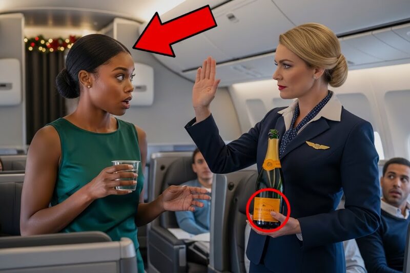 Black Passenger Denied Champagne in First-Class — She’s the CEO Who Signs Their Paychecks