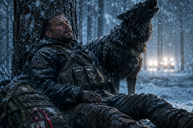 The Miraculous Winter Rescue: How A Huge Hound Brought An Elite Soldier Back From The Brink