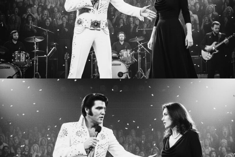 MYSTERIOUS woman joined Elvis on stage — her identity SHOCKED everyone