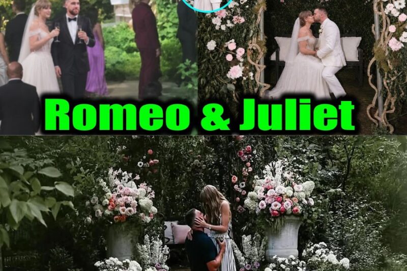 Inside the Surreal Garden Nuptials of Taylor Swift and Travis Kelce as the Newlyweds Recreate an Authentic Prince and Princess Theme in a Secret Renaissance Masterpiece