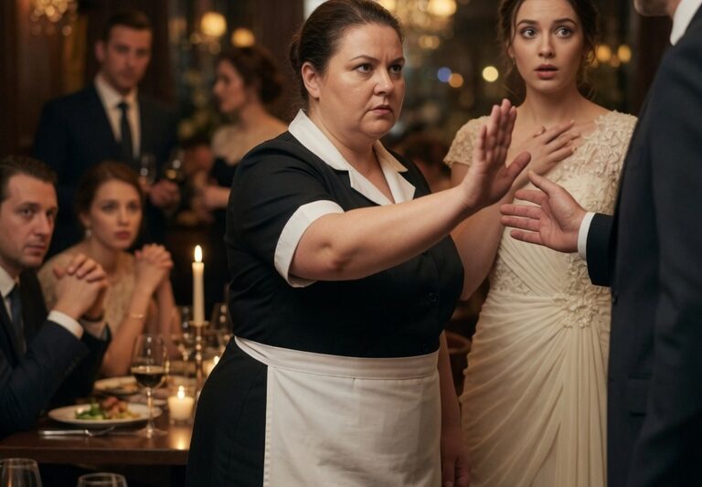 One More Step Toward Her, and It’s Over” — The Waitress Who Faced the Mafia Boss to Protect His Fiancée