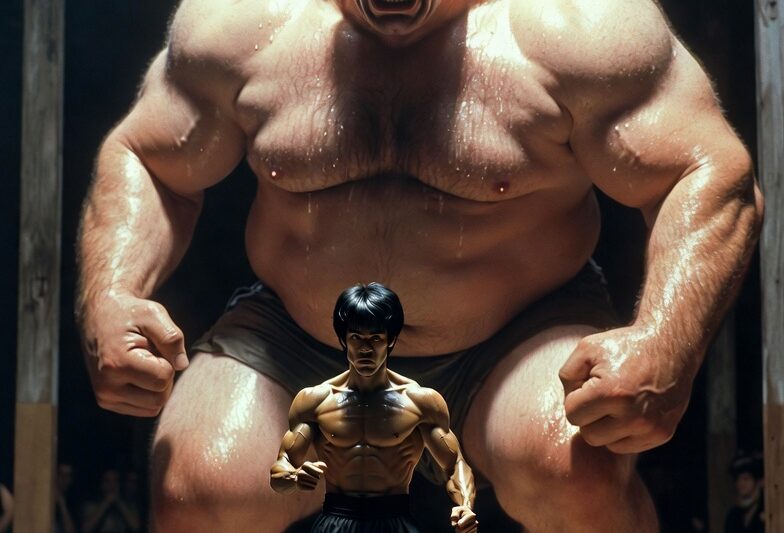 800lb Monster Challenged Bruce Lee — What Happened Next Shocked Everyone! 