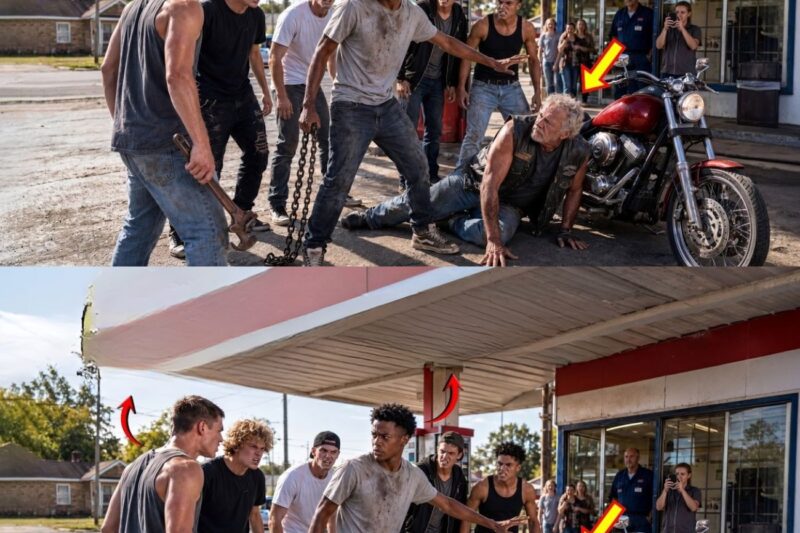 Black Boy Rescues Biker From 6 Bullies in 8 Seconds — The Hells Angels’ Reaction Made National Headlines