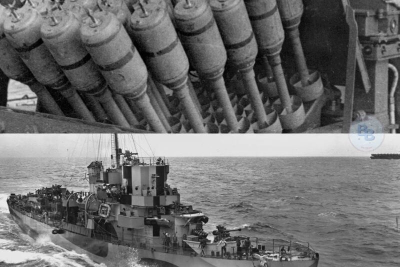 Japan Stunned When America’s Hedgehog Mortars Destroyed 7 Subs in 12 Days