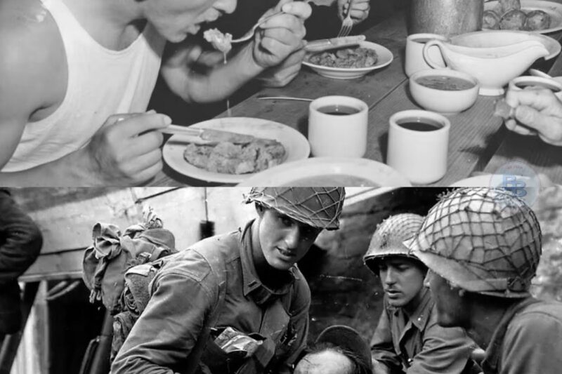 German POWs Shocked by Turkey Dinners in U.S. Camps (’44) 