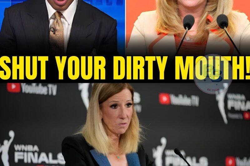 Stephen A Smith PUTS WNBA COMMISSIONER In Her Place After She WARNS To SUSPEND Caitlin Clark!