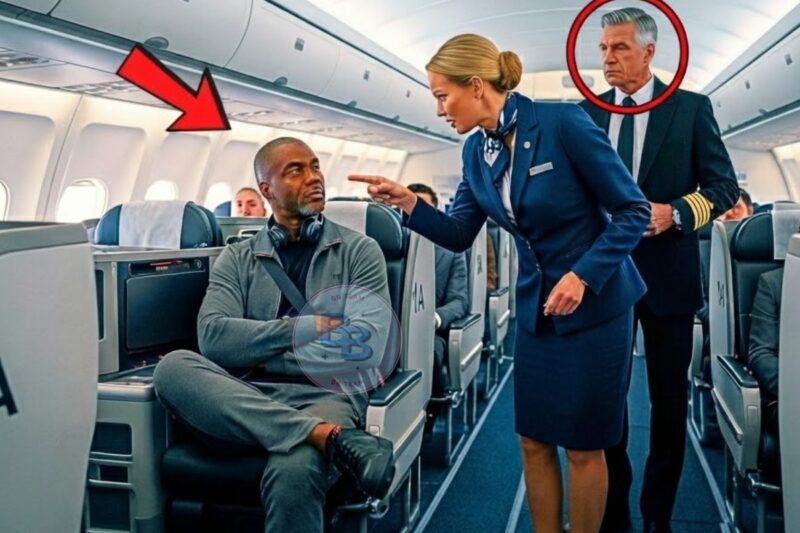 Flight Attendant Questions Black Man’s Seat — Freezes When Pilot Learns His Identity
