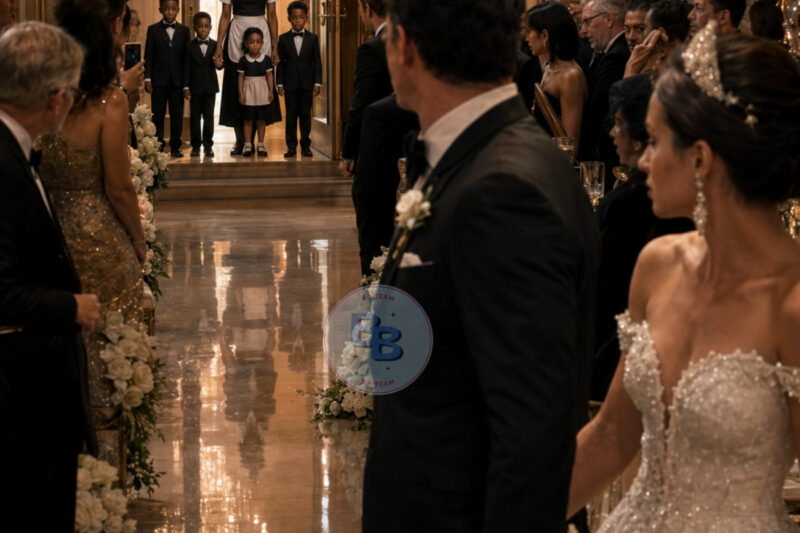 Billionaire CEO Married Mistress for a Child — Then a Black Waitress Brought 4 Kids to the Wedding