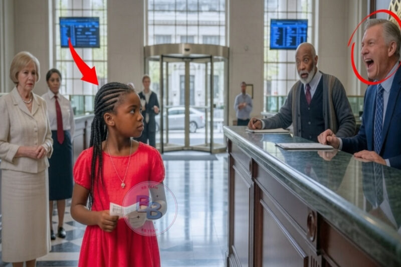 Bank Manager Laughed at the Black Waitress’s Daughter in Worn-Out Shoes — Until He Saw Her Balance