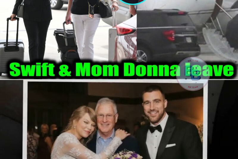 The New Matriarchy: Taylor Swift and Donna Kelce’s Heavily Guarded Airport Departure Signals a Historic Shift Following the Wedding of the Century