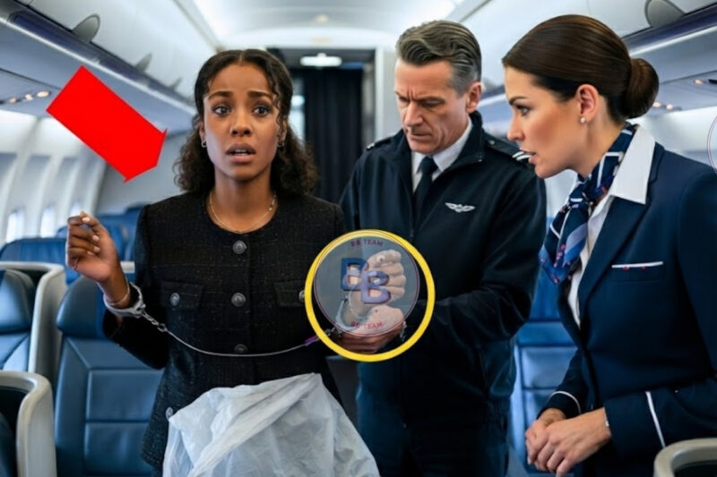 Black Teen Handcuffed Mid-Flight — Crew Freezes When Her Ceo Father Walks In