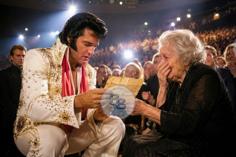 Everyone Ignored the Old Woman… Then Elvis Opened Her Fifty-Year-Old Letter