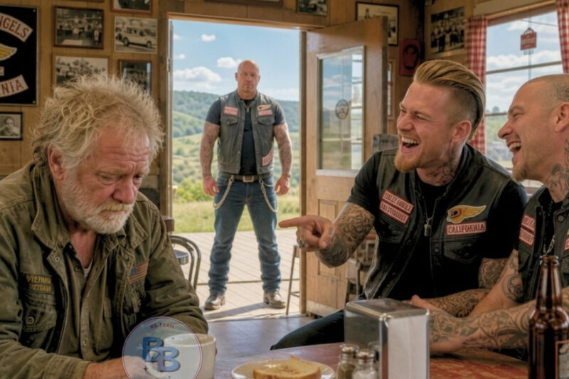 They Laughed at the Homeless Vet in the Biker Bar — Until the Old Club President Walked In