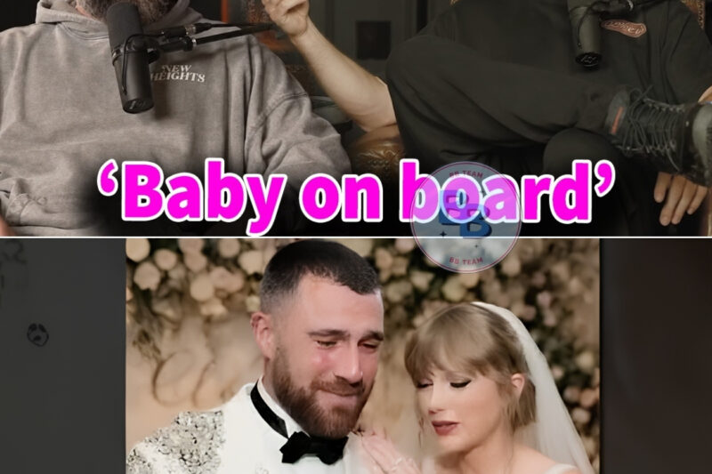 SHOCKING! The Kelce-Swift Wedding of the Century and a Shocking Bombshell: Travis Reveals “I’m Going to Be a Dad!”
