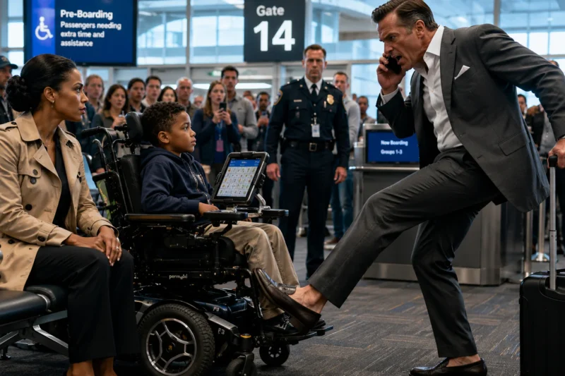 She Assaulted A Disabled Kid At The Terminal—Then The Chief Magistrate Locked Down The Airport