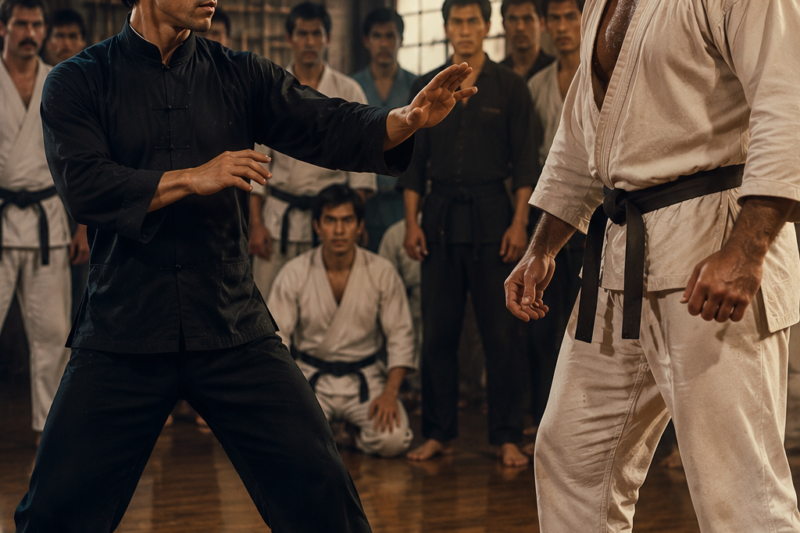 440lb Navy SEAL Stole Bruce Lee’s Seat — When He Found Out Who He Was He Quietly Got Up 