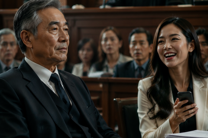 My Daughter Laughed in Court—Then the Judge Went Pale and Whispered, “It’s Him.” | Calm Dad Stories 