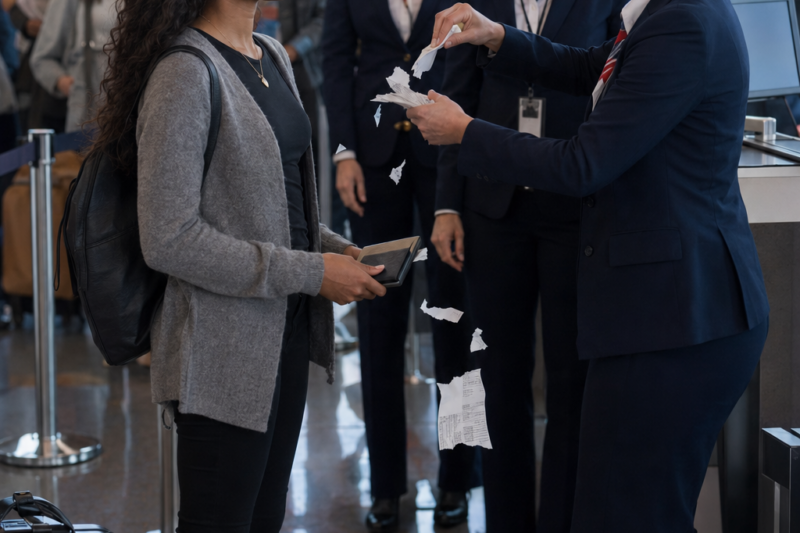Black Girl’s Ticket Destroyed by Gate Agent — Not Knowing She Owns the Airline