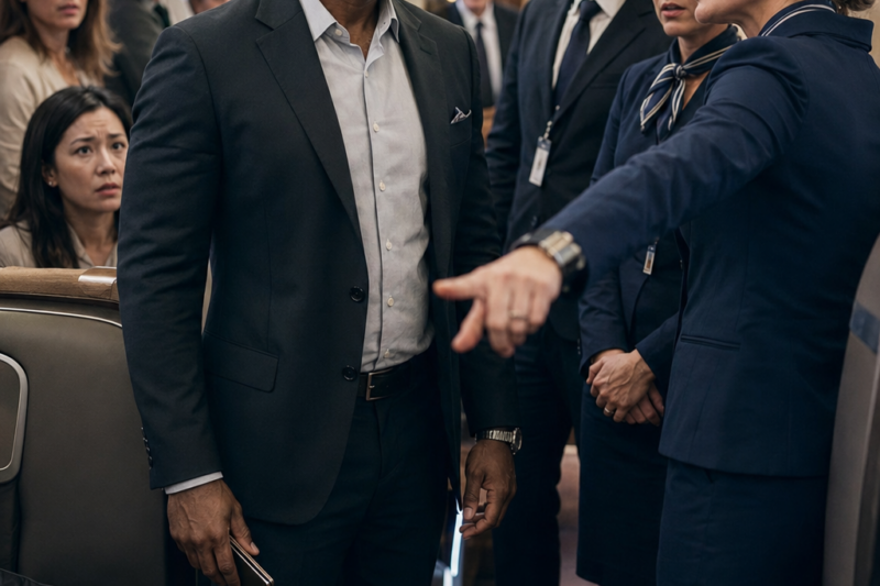 Black CEO Removed From VIP Seat — Then Immediately Fires the Entire Crew in a Shocking Twist