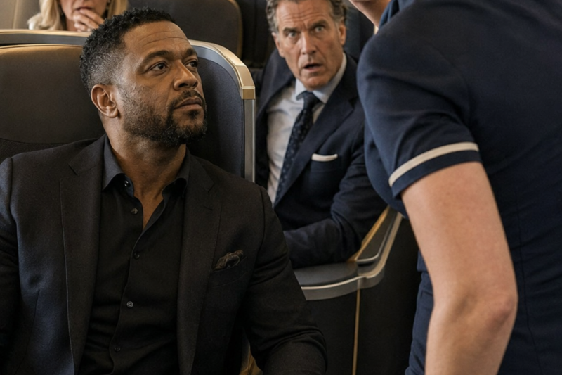 Flight Attendant Hits Black Man: “Leave First Class!” — Then Goes Silent When He Claims He Owns the Plane
