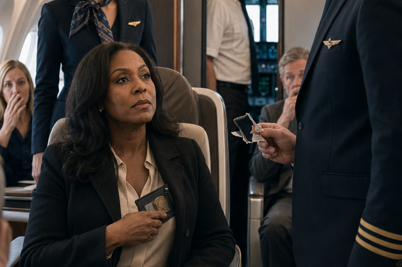 Pilot Rips Up Black Woman’s ID in First Class — Unaware She Is an Undercover FBI Special Agent
