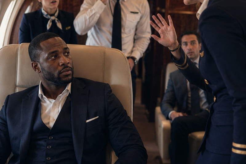 Black CEO Is Slapped on His Own Jet by Flight Attendant — Minutes Later He Dismisses the Whole Crew