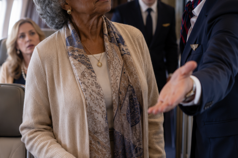 Flight Attendant Ejects Elderly Black Woman From First Class — Unaware She Is the Airline CEO’s Mother