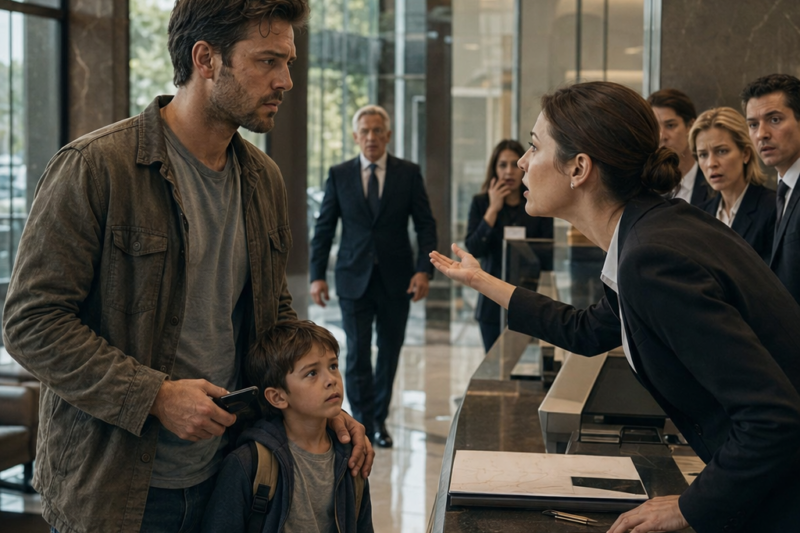 Rude Bank Staff Insulted A Poor Single Dad, Unaware He Is Her Billionaire Boss 