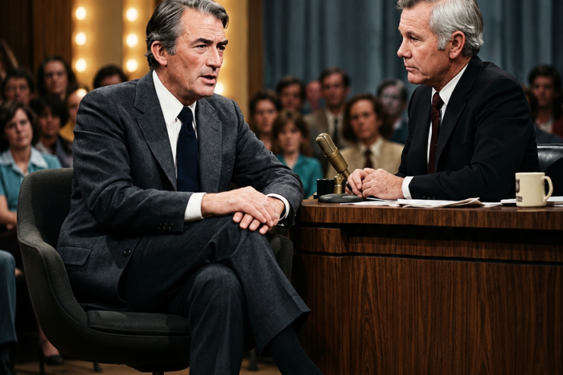 Carson asked Gregory Peck about a film nobody remembered — Peck’s answer broke 29 years of silence 