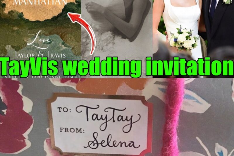 The Secret Wedding Invitation and the Tearful Letter from Selena Gomez That Exposed Taylor Swift and Travis Kelce’s Hidden Marriage Celebration
