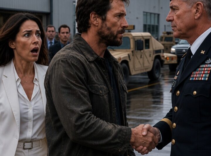 “Go Back To Your Scrapyard” CEO Mocked a Single Dad — Then The General Called Him By Name 