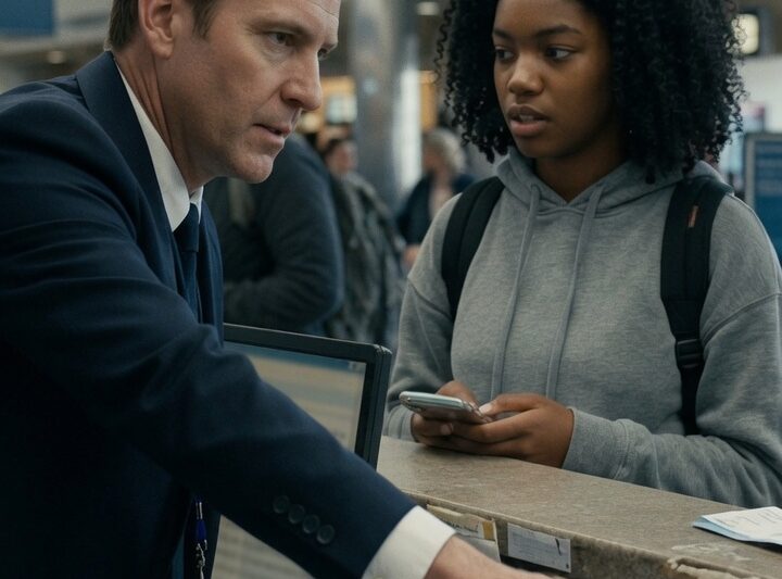 Airline Crew Scoffs at Solo Black Teen — Then Her Security Detail Takes Over the Terminal 