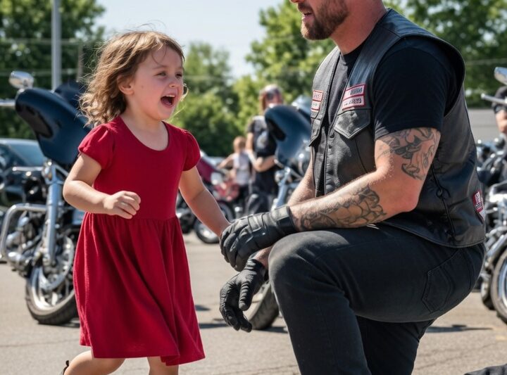 Little Girl Ran to the Bikers Crying, “They’re Beating My Mama!” — What the Bikers Did Leff..