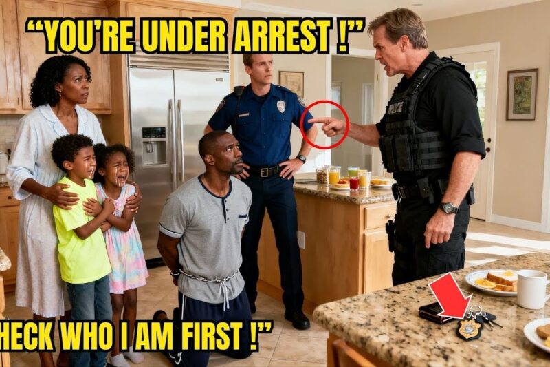 Cop Storm Black Family Home With No Warrant—Panic Set In When They Saw His NSA Badge on the Counter