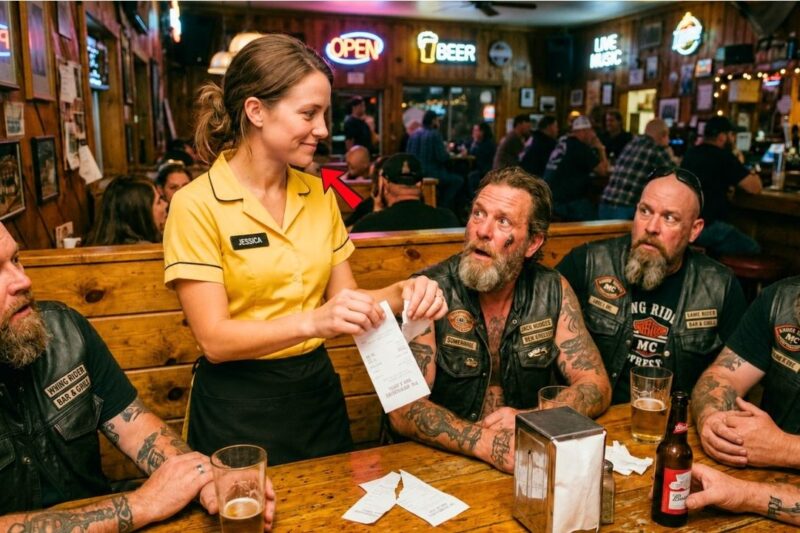 Waitress Canceled a $56 Bill for 5 Stranded Bikers — Then 360 Hell’s Angels Showed Up for Her