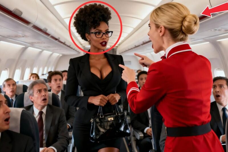 Black Woman Denied First Class Seat — Later, the Entire Airline Erupts in Chaos!