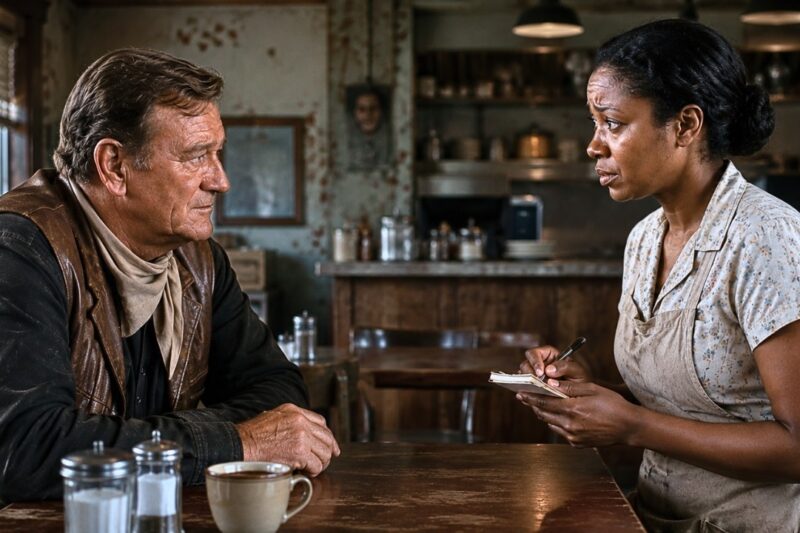 John Wayne Walked Into a Small Diner — What He Did for the Owner Changed Everything!