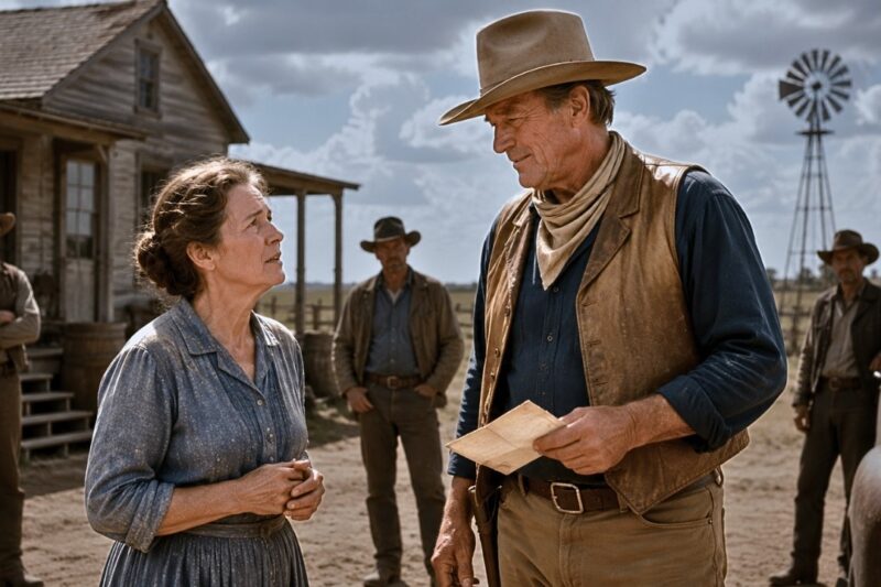 John Wayne Received a Desperate Widow’s Letter — Then He Did the Unthinkable!