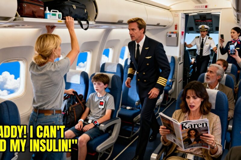Karen Hid Pilot’s Diabetic Son’s Insulin on Flight 1010 — Nobody Expected This Ending