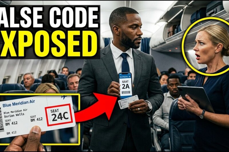 A First Class Passenger Was Downgraded for “Balance” — Until the Captain Checked