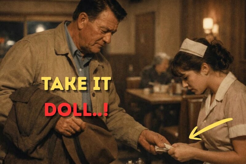 John Wayne Was Asked to Leave a Quiet Restaurant — What He Did for the Waitress Transformed Her Life