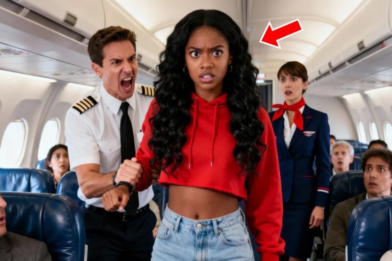 Pilot Tells Black Woman to Change Seats — Unaware She’s the Billionaire Who Owns the Plane…