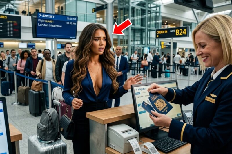 Smiling Agent Rips Black Girl’s Passport — Then Freezes When She Reveals Who She Is