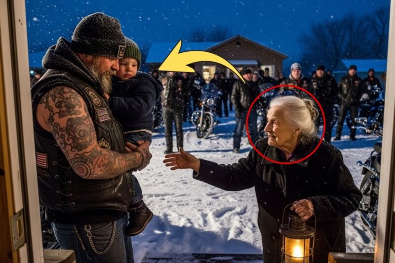 An African American Lady Took in a Shivering Elderly Man for a Night. By Weekend, a Convoy of Bikers Blocked Her Driveway.