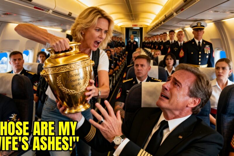 Karen Stole Grieving Father’s Urn on Flight — Unaware Entire Crew Are His Former Marines